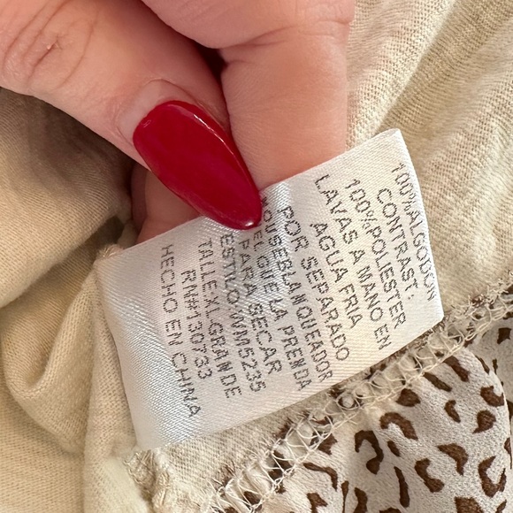 Umgee White Chemise with Intricate Lace Trim - Picture 7 of 7